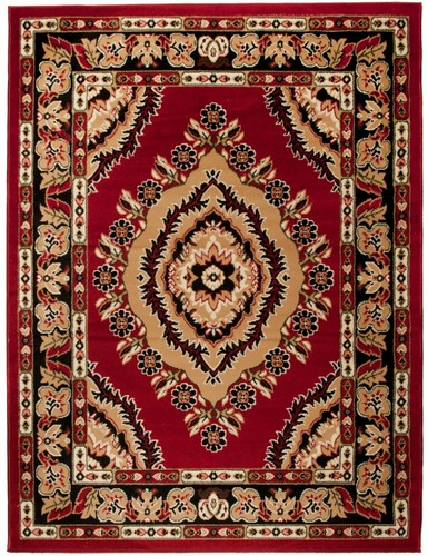 Teppich orient rot kurzflor - orient,