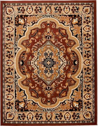 Teppich orient braun kurzflor - teppich,