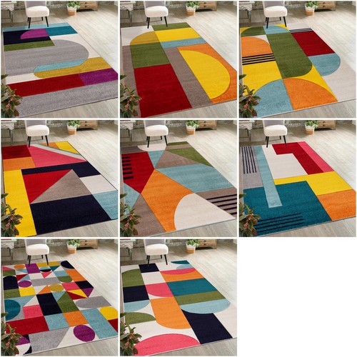 Modern geometrischer kurzflor - geometrischer,