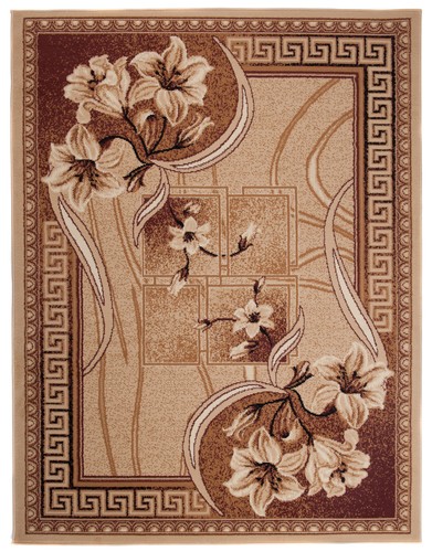 Teppich modern beige - modern, kurzflor
